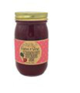 2410 - Farm & Vine Strawberry Rhubarb Preserves 18oz