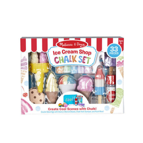 Melissa & Doug Ice Cream Shop Chalk Set