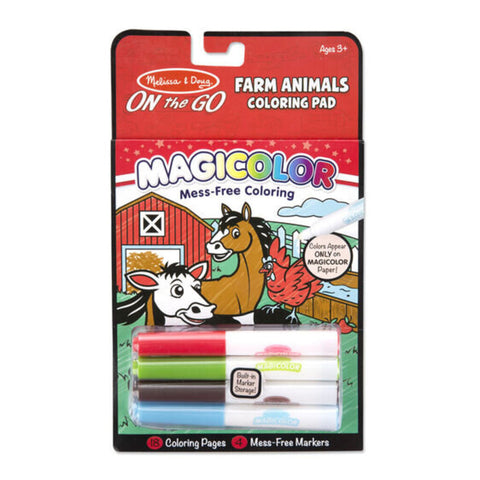 Melissa & Doug On the Go Magicolor - Farm Animals