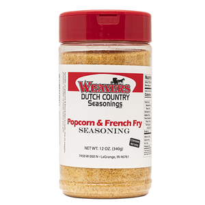 Weavers Dutch Country - Popcorn & French Fry Seasoning 8oz