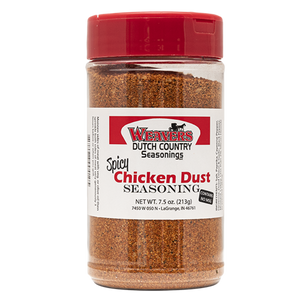 Weavers Dutch Country Spicy Chicken Dust Seasoning 7.5oz