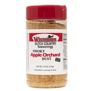 Weaver's Dutch Country Smoky Apple Orchard Dust Seasoning 7.5oz