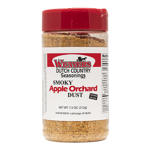 Weaver's Dutch Country Smoky Apple Orchard Dust Seasoning 7.5oz