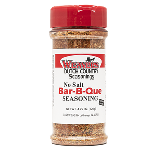 Weaver's Dutch Country No Salt Barbeque Seasoning 5oz.