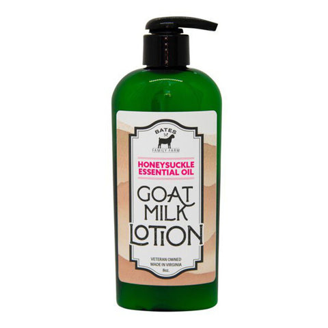 Bates Farm Goat Milk Lotion - Honeysuckle 8oz