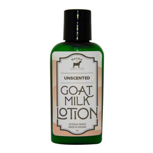 Bates Farm Goat Milk Lotion - Unscented 2oz