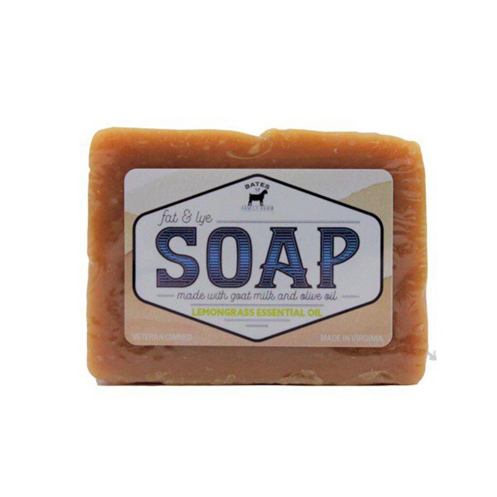 Bates Farm Goat Milk Soap - Lemongrass