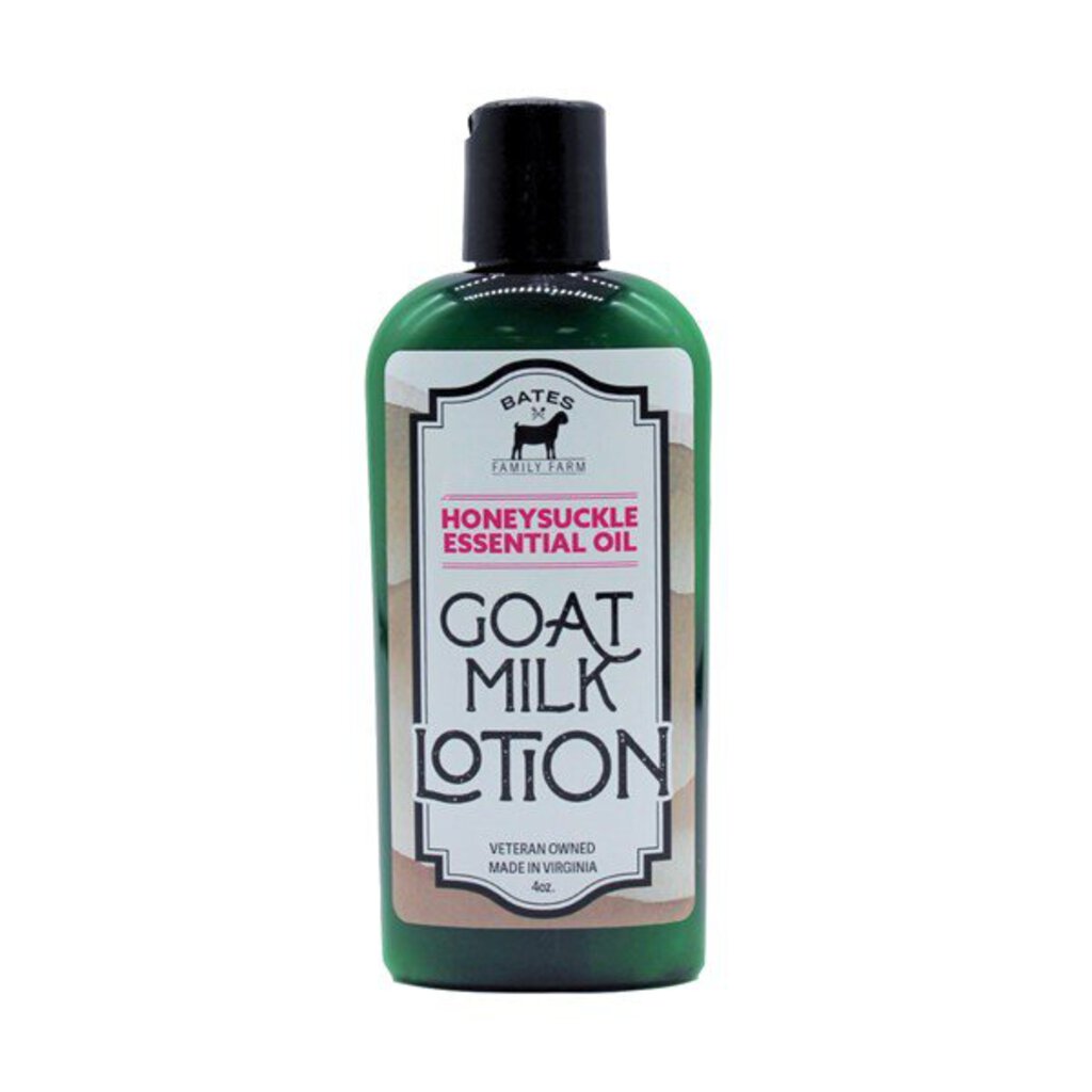 Bates Farm Goat Milk Lotion - Honeysuckle 4oz