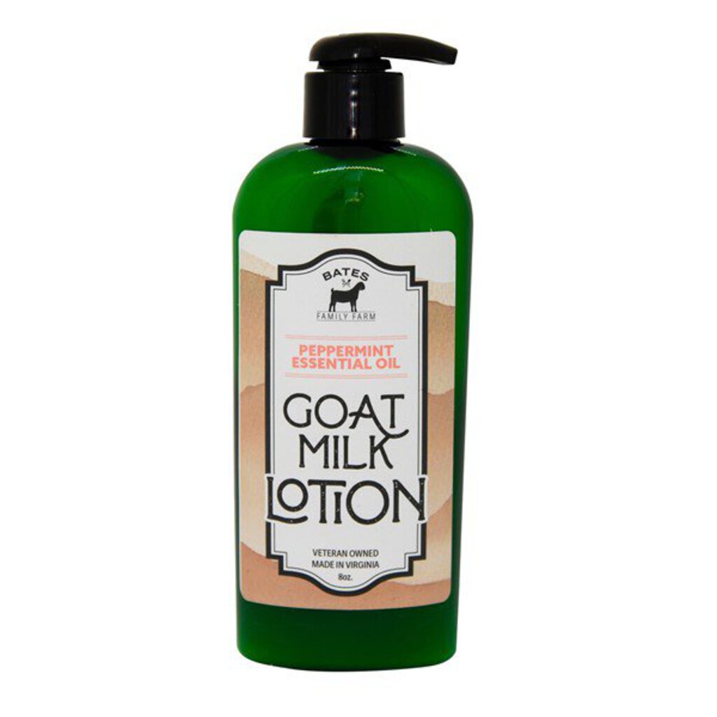 Bates Farm Goat Milk Lotion - Peppermint 8oz