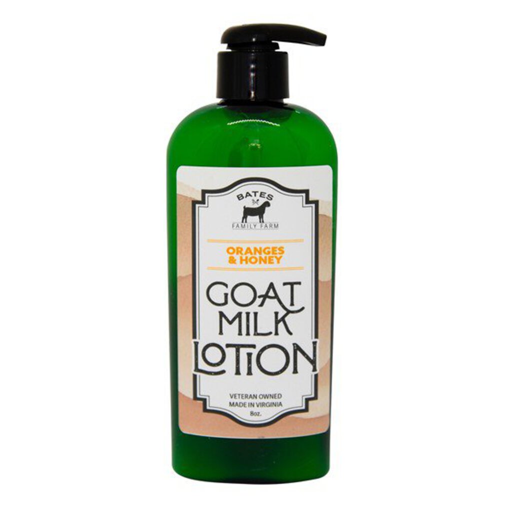 Bates Farm Goat Milk Lotion - Oranges & Honey 8oz