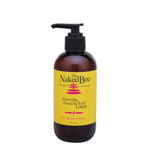 The Naked Bee - Pomegranate & Honey Hand & Body Lotion 8oz