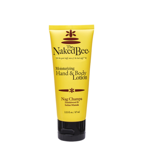 The Naked Bee - Nag Champa Hand & Body Lotion 2.25oz