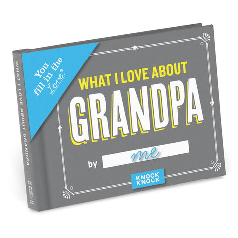 Knock Knock - Fill in Book: What I Love About Grandpa