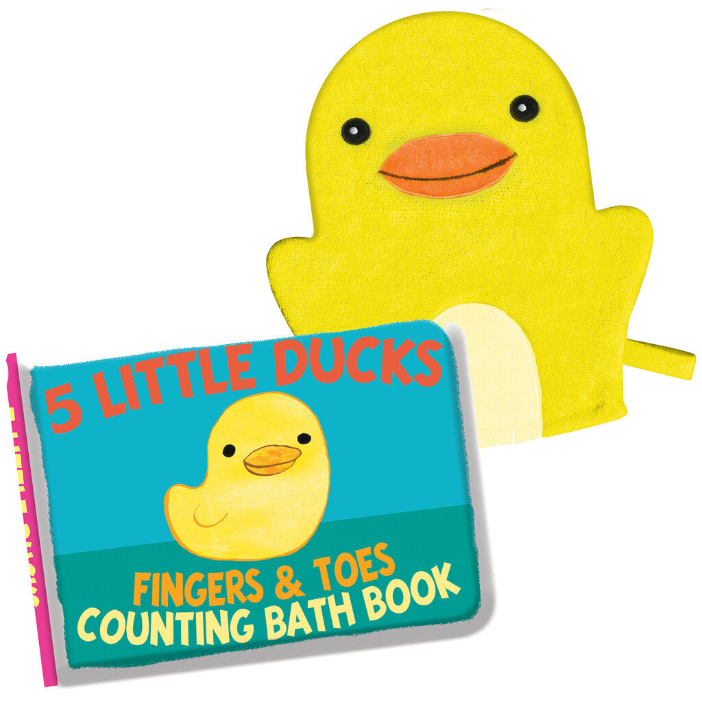 House of Marbles - Duck Bath Book & Mitt