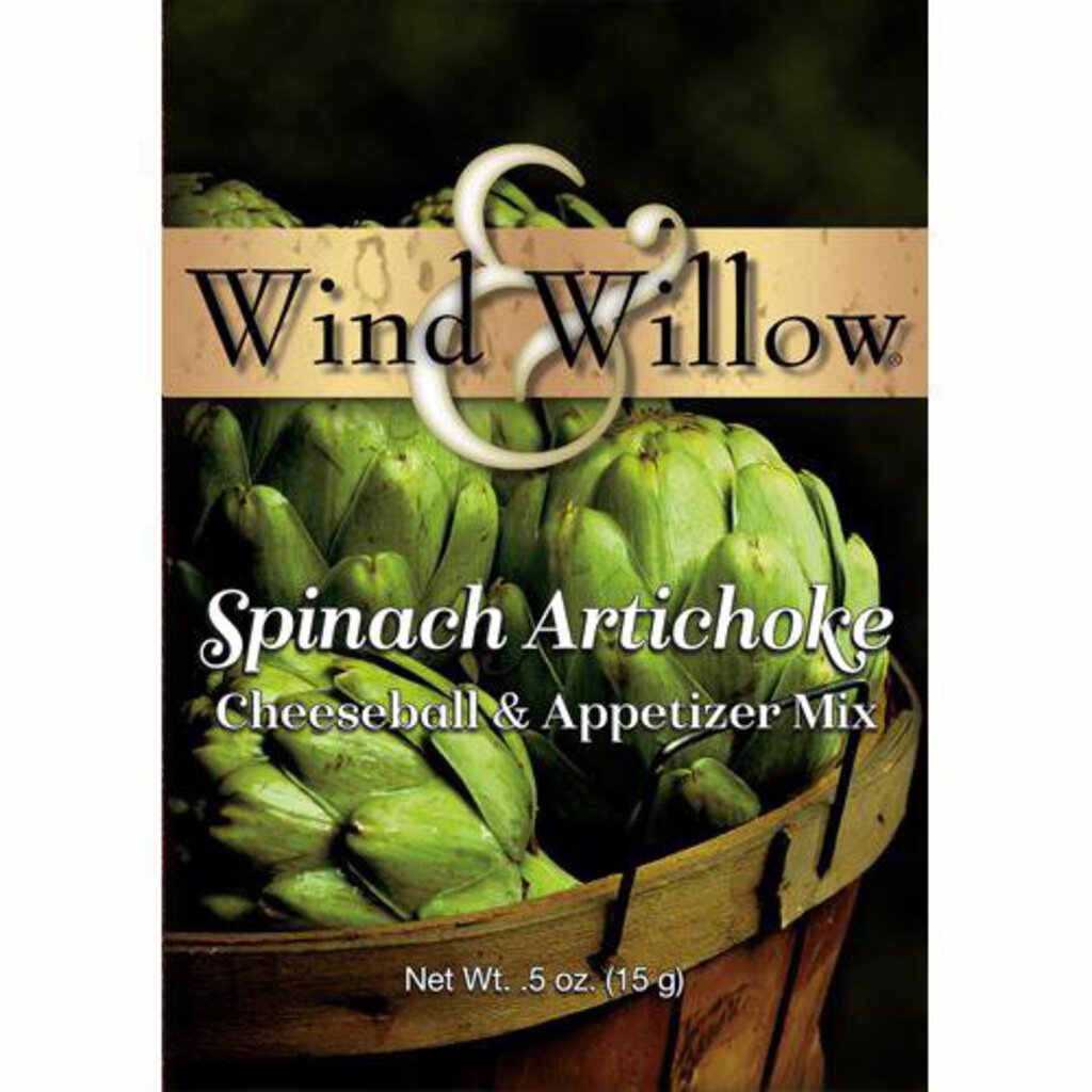 Wind & Willow - Spinach Artichoke Cheeseball & Appetizer Mix