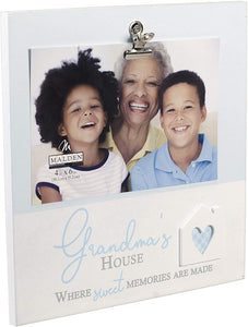 Malden Designs - 4x6 Grandma's House Frame w/clip