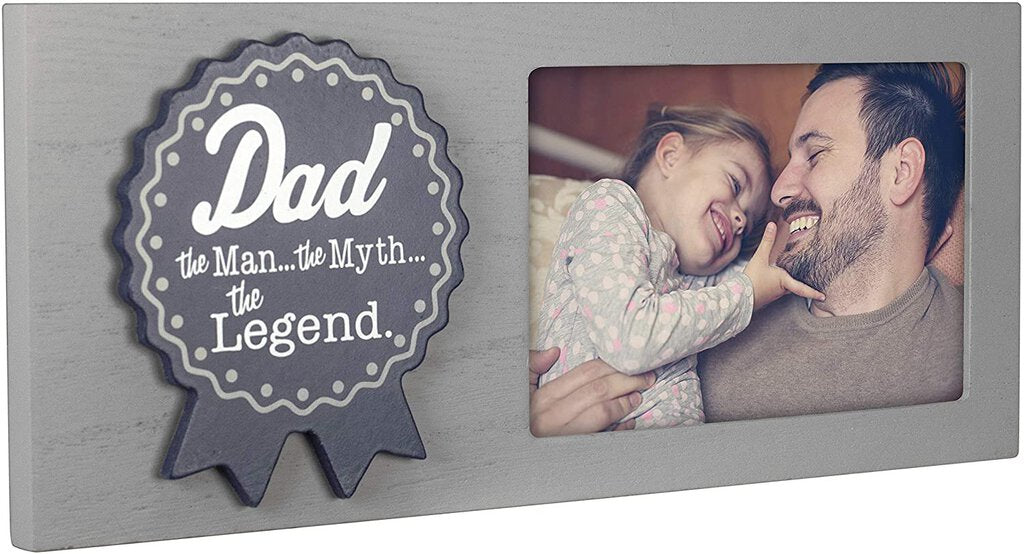 Malden Designs - 4x6 Dad, the Man, the Myth Photo Frame