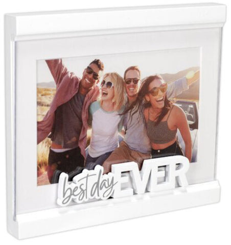 Malden Design- Best Day Ever 4"x6" Photo Frame