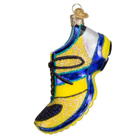 Old World Christmas - Running Shoe Blown Glass Ornament