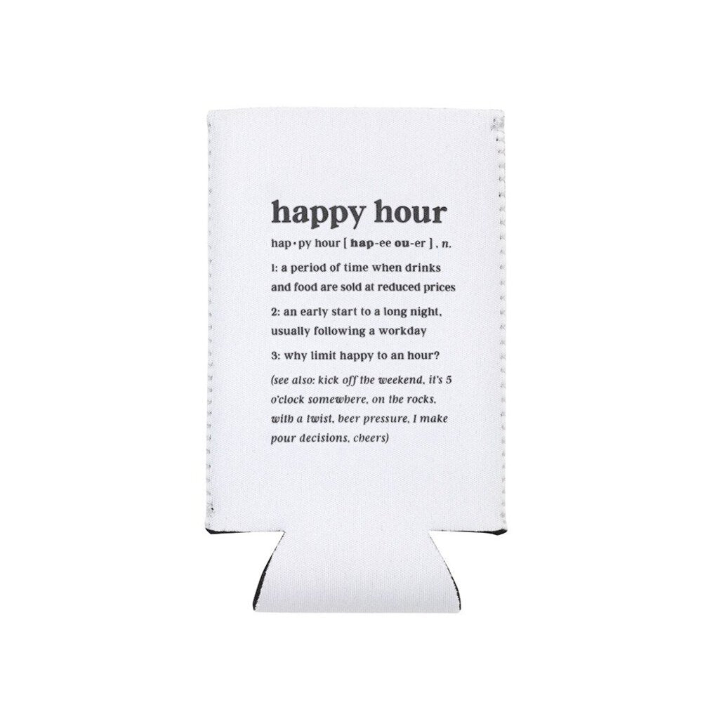 DEFINED Koozie - Happy Hour