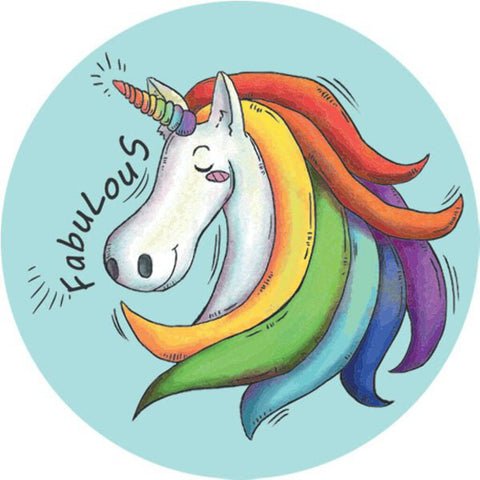 Vinyl Sticker - Fabulous Unicorn