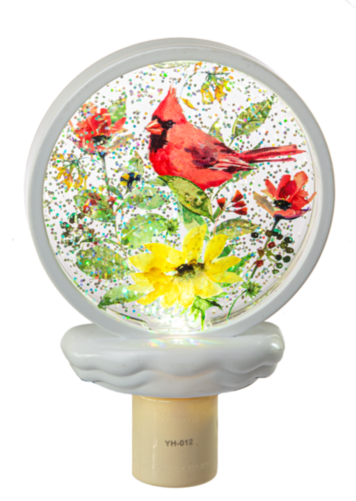 Lights in the Night - Cardinal Nightlight