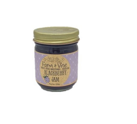 2105 - Farm & Vine Blackberry Preserves 9.5oz - No Sugar Added