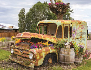 Springbok - Flower Truck 500pc Jigsaw Puzzle