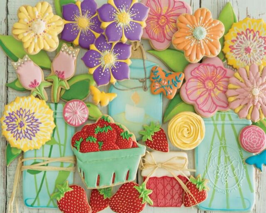 Springbok - Springtime Cookies 500pc Jigsaw Puzzle