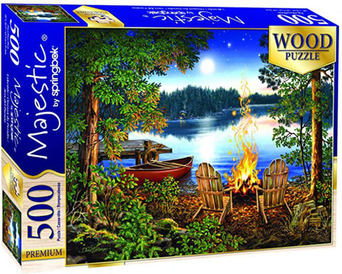 Springbok - Lakeside 500pc Wooden Jigsaw Puzzle