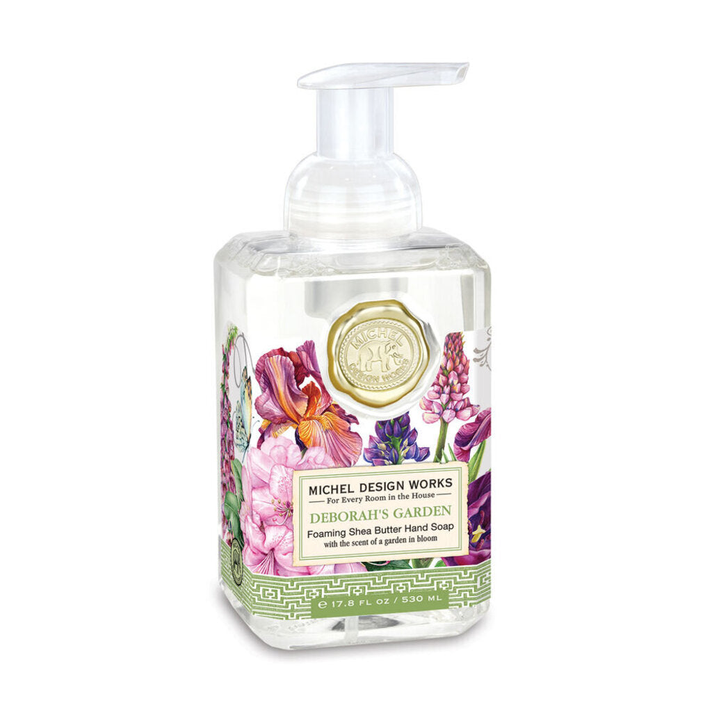 Michel Design Works Shea Butter Foaming Soap - Deborah's Garden 17.8oz