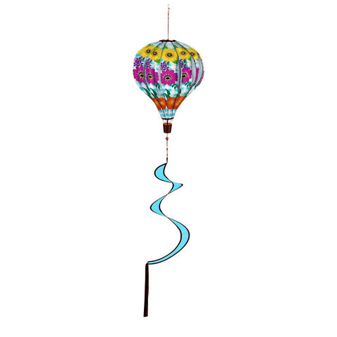 Plaid Floral Balloon Spinner