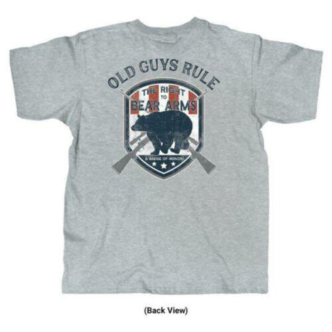 Old Guys Rule - Men's Tee - Bear Arms - M