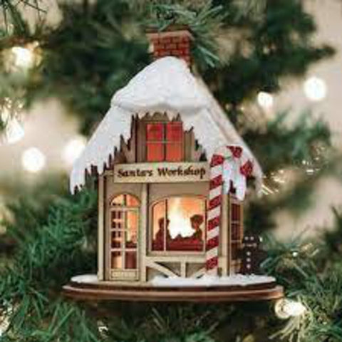 Ginger Cottage - Santa's Workshop