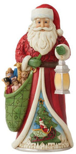 Jim Shore 20th Anniversary Santa - Christmas Joy Shines Ever Bright 6010831