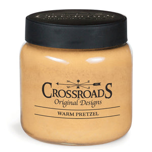 Crossroads Candle 16oz Jar - Warm Pretzel