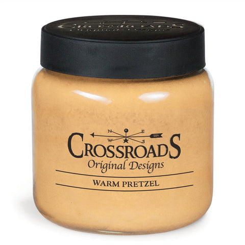 Crossroads Candle 16oz Jar - Warm Pretzel