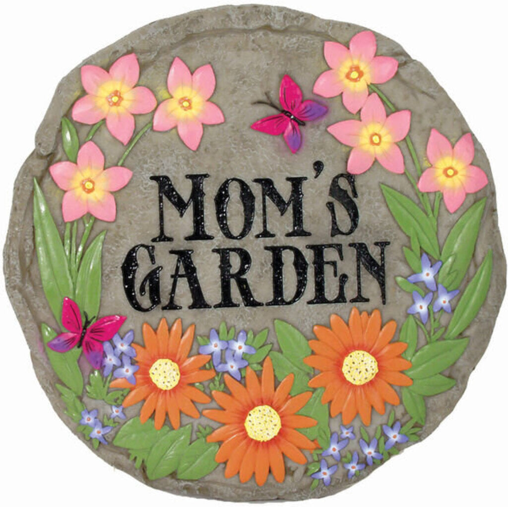 Mom's Garden Stepping Stone