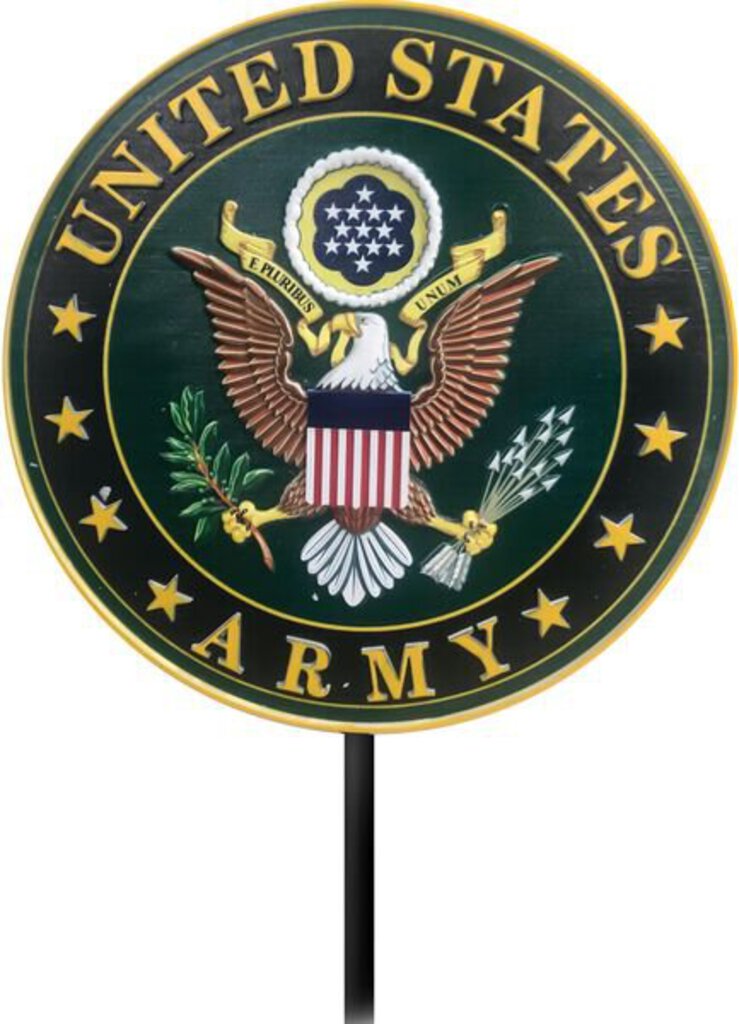 Army Garden Stake