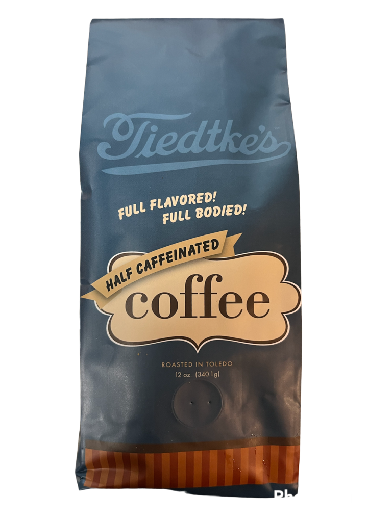 Tiedtke's Coffee - Half Caffeinated 12oz