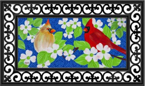 Sassafras Switch Mat - Cardinals In Love