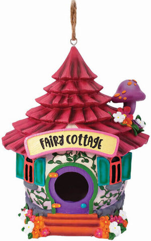 Fairy Cottage Birdhouse