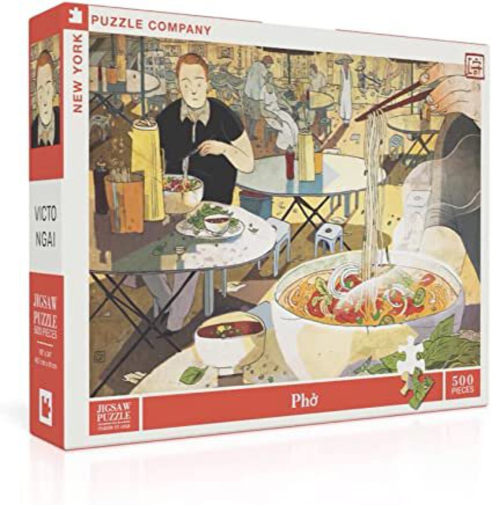 New York Puzzle Company - Victo Ngai PHO - 500 Piece Jigsaw Puzzle