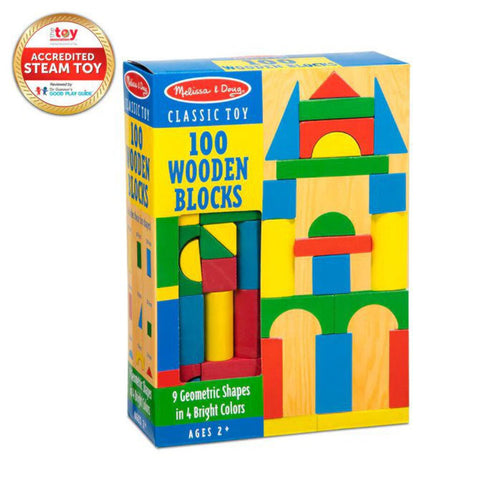 Melissa & Doug Wood Block Set