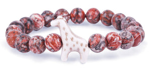 Fahlo Bracelet - Giraffe (Sahara Stone)