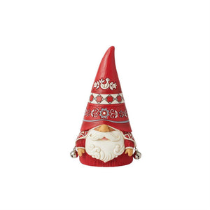 Jim Shore Nordic Noel Gnome Jingle Bell 6012892