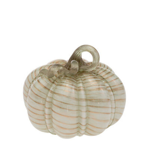 Laurel & Copper Glass Pumpkin - Small