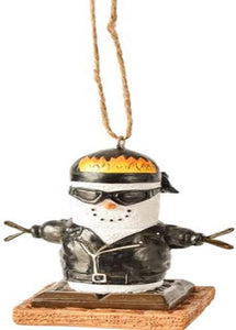 S'mores Ornament - Motorcycle Biker