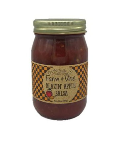 3021 Farm & Vine Blazin' Apple Salsa 16oz