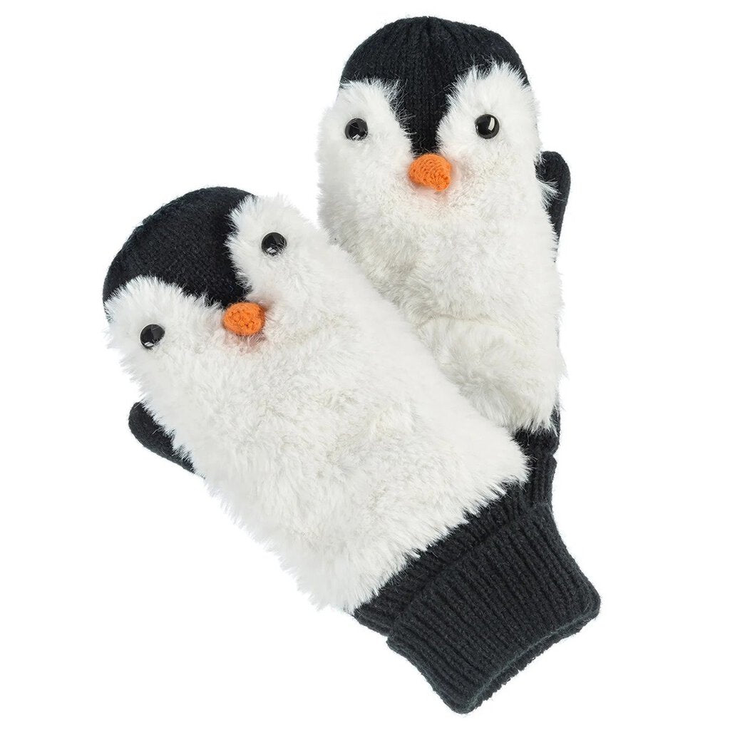 Critter Mittens - Penquin